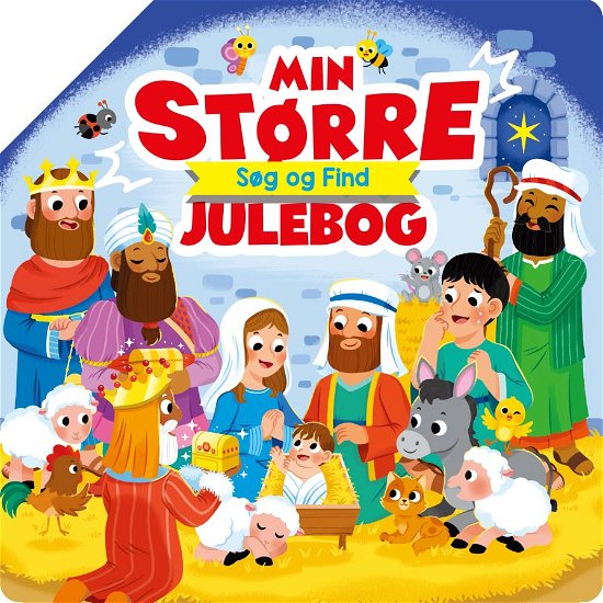 Min større søg og find bibel - jul - Jacob Vium-Olesen - Bøger - Forlaget Scandinavia - 9788772033365 - 9. oktober 2023