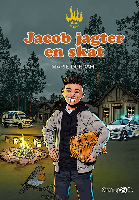 Cover for Marie Duedahl · 4.a på lejr: Jacob jagter en skat (Hardcover Book) [1st edition] (2025)