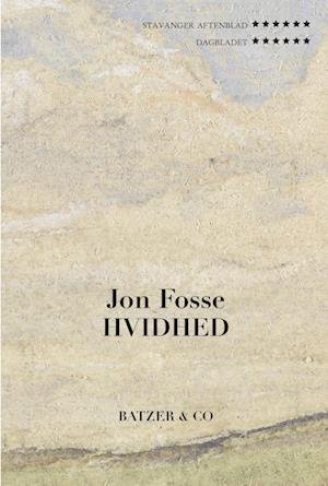Cover for Jon Fosse · Hvidhed (Sewn Spine Book) [1. Painos] (2023)