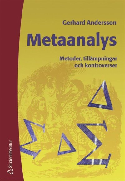 Cover for Gerhard Andersson · Metaanalys - Metoder, tillämpningar och kontroverser (ePUB) [Ned edition] (2003)