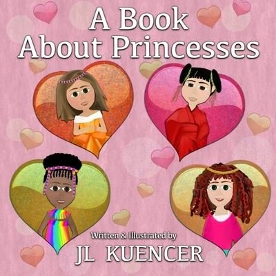 Cover for Jl Kuencer · A Book About Princesses (Paperback Bog) (2021)