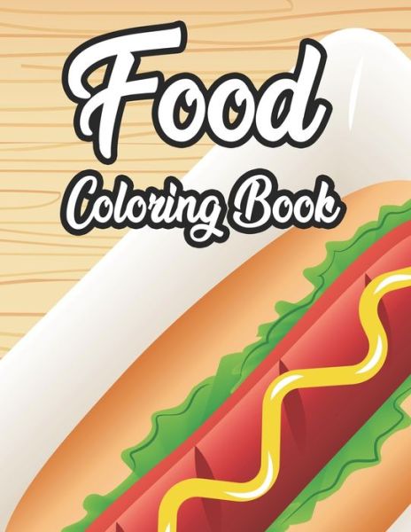 Cover for Liam Davis · Food Coloring Book (Paperback Book) (2020)