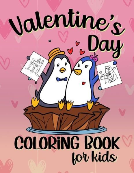 Cover for Sketchypages · Valentine's Day Coloring Book For Kids (Paperback Bog) (2021)