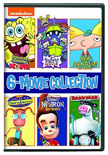 Cover for Nickelodeon Animated Movies Collection (DVD) (2017)