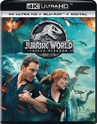 Cover for Jurassic World: Fallen Kingdom · Jurassic World: Fallen Kingdom 4K (USA Import) (Blu-ray) (2018)