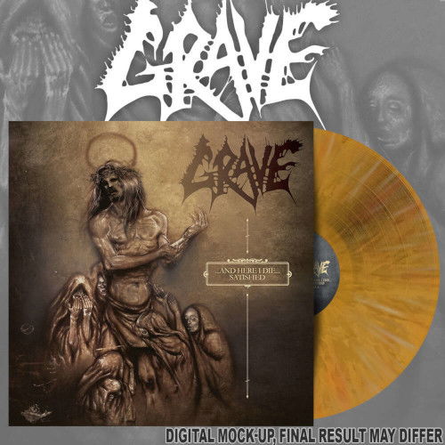 Cover for Grave · And Here I Die, Satisfied (Citrus Vinyl LP) (LP) (2025)