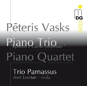 Cover for P. Vasks · * Klaviertrio / Klavierquartett (SACD) (2013)