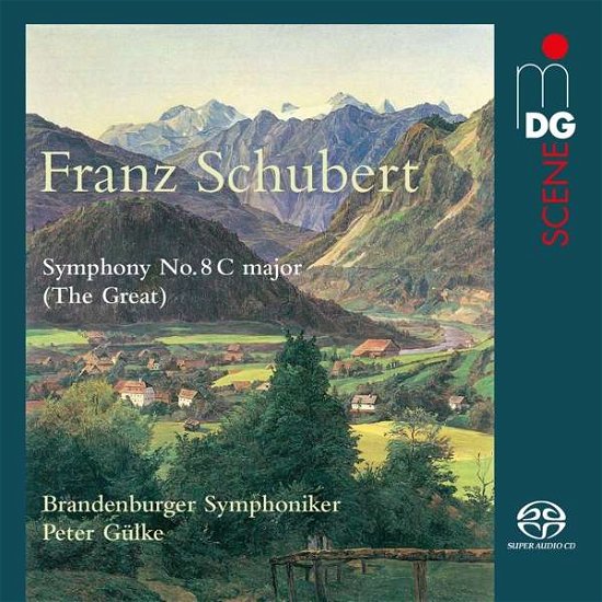Franz Schubert: Symphony No. 8 C Major - Brandenburger Symphoniker & Peter Gulke - Muziek - MDG - 0760623205366 - 24 november 2017