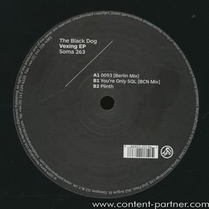 Cover for Black Dog · Vexing EP (12&quot;) (2009)