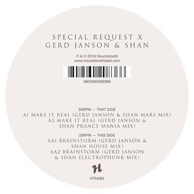 Cover for Special Request · Special Request X Gerd Janson &amp; Shan (LP) (2018)