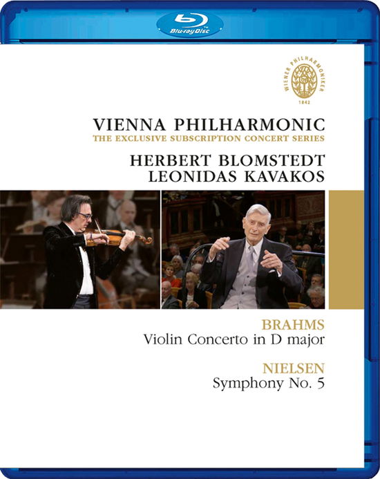 Cover for Nielsen / Blomstedt / Wiener Philharmoniker · Exclusive Subscription Concert Series - Leonidas (Blu-ray) (2024)