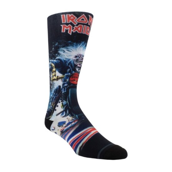 Iron Maiden · Iron Maiden Eddie Biker Socks (One Size) (Kläder) (2024)