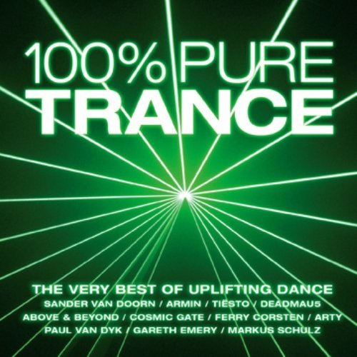 Cover for 100%  Pure Trance · 100 Percent Pure Trance (CD) (2015)