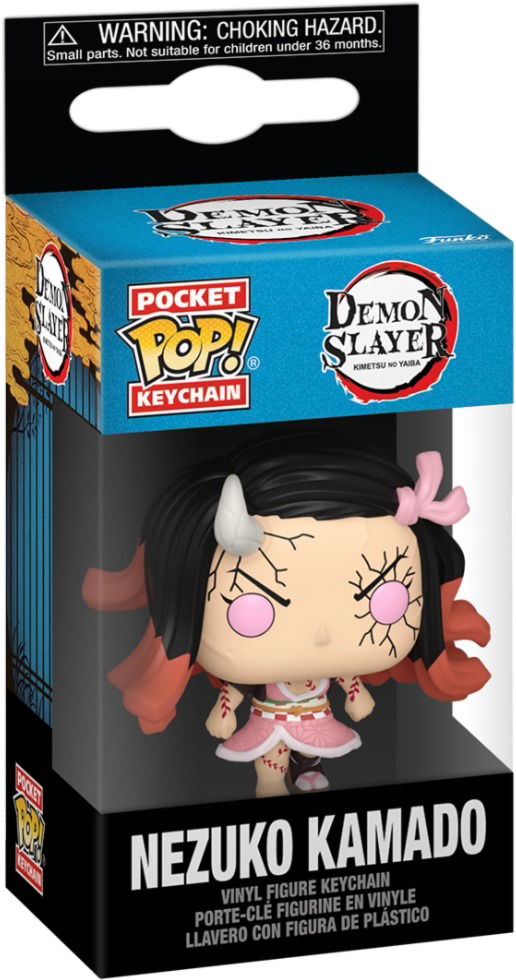 Funko Pop Keychain Demon Slayer Nezuko Demon Form - Pop Keychain Demon Slayer - Merchandise - Funko - 0889698803366 - October 15, 2024