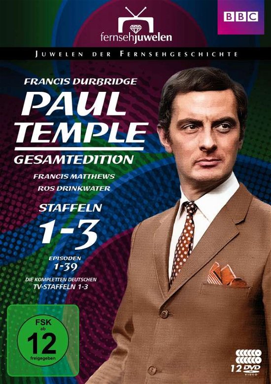 Paul Temple-gesamtedition (Staffeln 1-3) (12 DVD - Francis Durbridge - Filme - Alive Bild - 4042564215366 - 17. September 2021