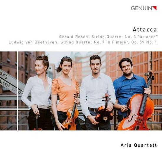 Cover for Beethoven / Aris Quartett · Attacca (CD) (2021)