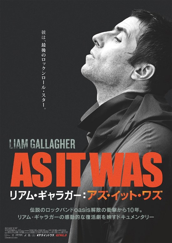 Cover for Liam Gallagher · Liam Gallagher: As It Was (Blu-ray) [Japan Import edition] (2021)