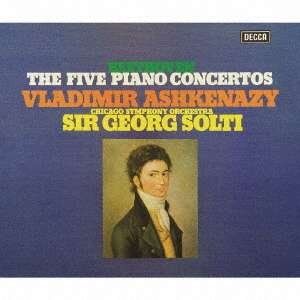 Cover for Vladimir Ashkenazy · Vladimir Ashkenazy – Beethoven: 5 Piano Concertos (CD) [Japan Import edition] (2020)