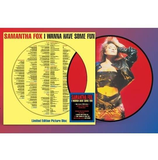 Cover for Samantha Fox · I Wanna Have Some Fun (LP) [Picture Disc edition] (2025)