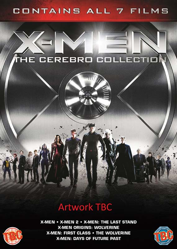 X-men - the Cerebro Collection · Xmen Franchise The Cerebro Collection  (DVD) (2014)