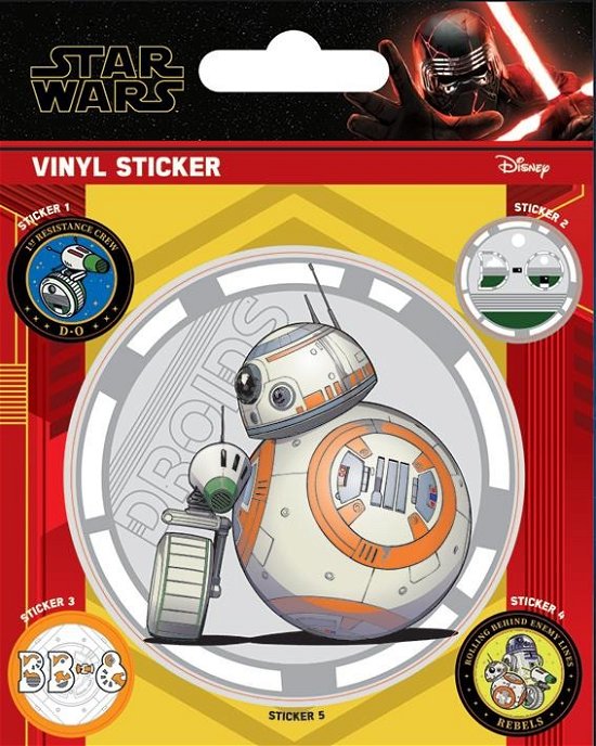Cover for Star Wars: The Rise Of Skywalker · Droids (Vinyl Stickers Pack) (MERCH)