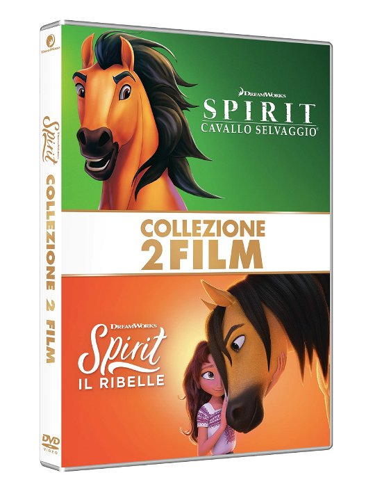 Cover for Spirit · Cavallo Selvaggio / Spirit - Il Ribelle (2 Dvd+Album Gioca E Colora) (DVD)