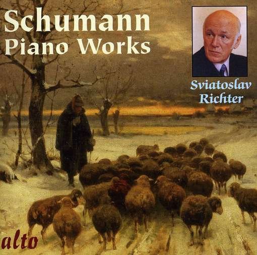Cover for Sviatoslav Richter · Schumann Piano / Etudes Symphoniques / Bunte Blatter / Fantasiestucke Etc (CD) (2011)