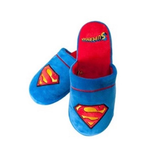SUPERMAN - Pantoufles - Logo (41-44) - Groovy UK Limited - Merchandise - PHM - 5055437910366 - 30 september 2019