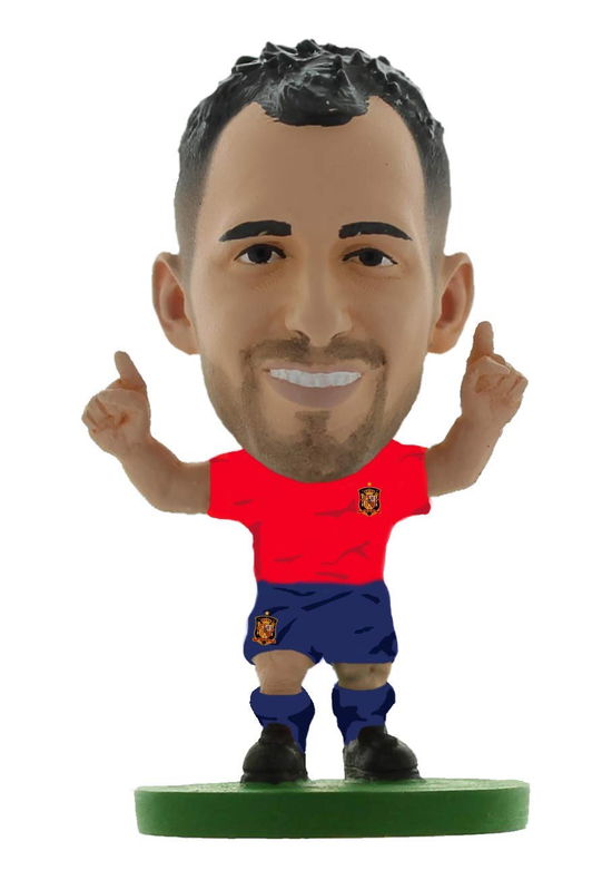 Soccerstarz  Spain Paco Alcacer  Home Kit Figures - Soccerstarz  Spain Paco Alcacer  Home Kit Figures - Merchandise - Creative Distribution - 5056122507366 - 