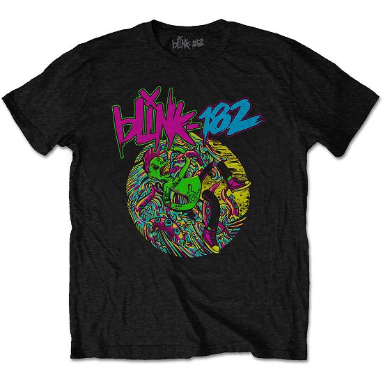 Cover for Blink-182 · Blink-182 Unisex T-Shirt: Overboard Event (T-shirt) [size S] [Black - Unisex edition]