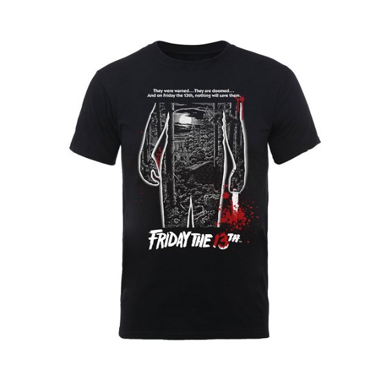 Cover for Friday the 13th · Bloody Poster (T-shirt) [size S] [Black edition] (2017)