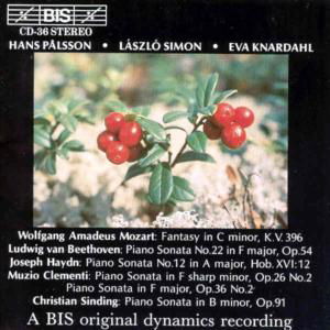 Fantasy in C - Mozart / Palsson / Simon / Knardahl - Musik - Bis - 7318590000366 - 22. September 1994