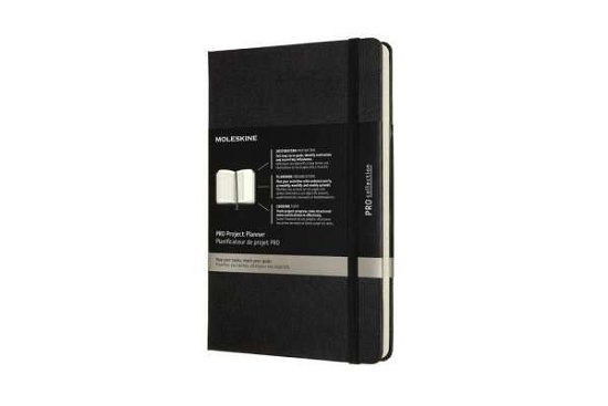 Cover for Moleskine Pro Project Planner 12 Months Large Black (Buch) (2020)