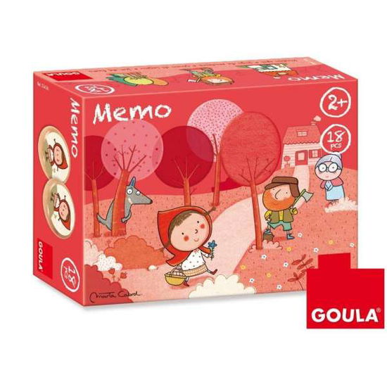 Cover for Goula · Memo Caperucita Roja. (Toys)