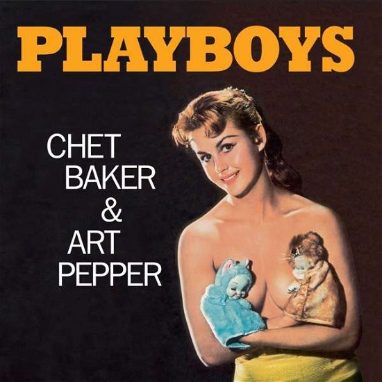 Cover for Chet Baker &amp; Art Pepper · Playboys (Limited Orange Vinyl) (LP) [Coloured edition] (2018)