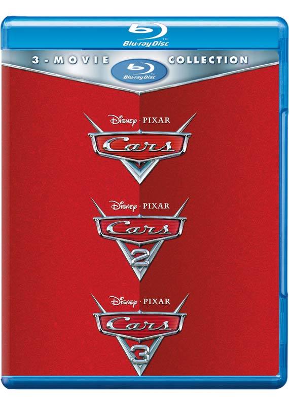 Cars 13 Boxset Cars Cars 2 Cars 3 Blu ray 2017