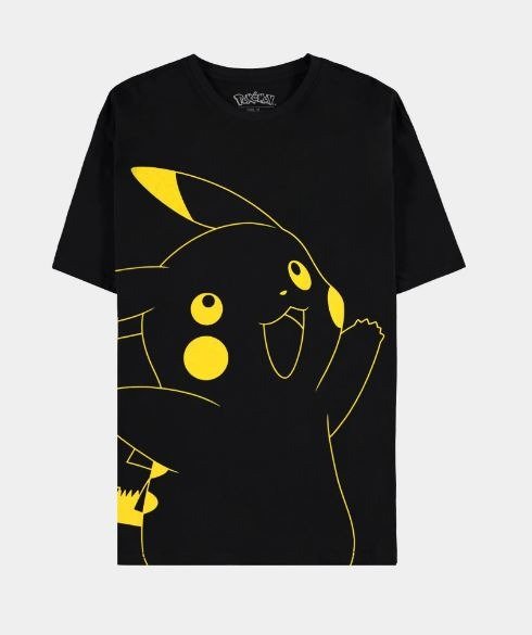 Pokemon T-Shirt Pikachu Outline Größe L - Pokemon: Pikachu - Produtos -  - 8718526398366 - 30 de abril de 2024