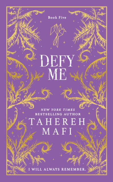 Cover for Tahereh Mafi · Defy Me - Shatter Me Collectors Editions (Hardcover Book) [Special Collectors edition] (2025)