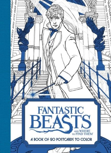 Cover for HarperCollins Publishers · Fantastic Beasts and Where to Find Them: A Book of 20 Postcards to Color - Fantastic Beasts movie tie-in books (Pocketbok) (2016)