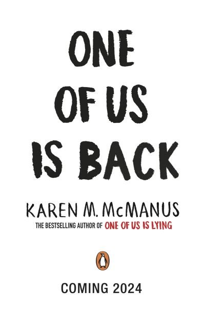 Cover for Karen M. McManus · One of Us is Back - One Of Us Is Lying (Pocketbok) (2024)