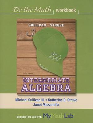 Do the Math Workbook for Inter - Sullivan - Books - Pearson Education (US) - 9780321881366 - September 11, 2013