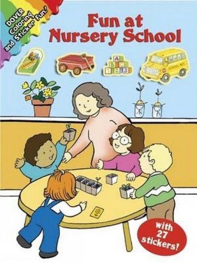 Cover for Cathy Beylon · Fun at Nursery School - Dover Coloring Books (MERCH) (2006)