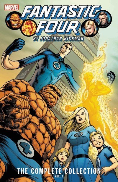 Cover for Jonathan Hickman · Fantastic Four By Jonathan Hickman: The Complete Collection Vol. 1 (Bok) (2018)