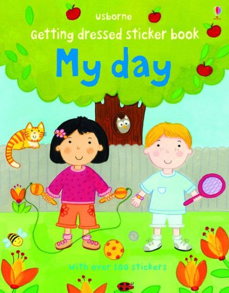 Cover for Felicity Brooks · Getting Dressed Sticker Book My Day - Getting Dressed Sticker Books (Paperback Bog) (2014)