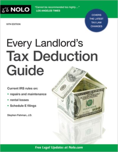 Cover for Nolo · Every Landlord's Tax Deduction Guide (Paperback Book) (2022)