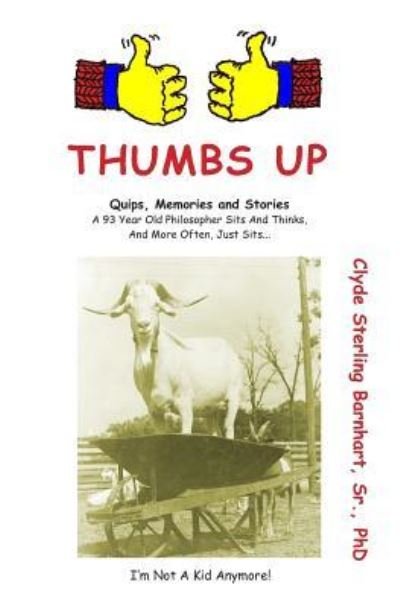 Cover for Clyde Barnhart Sr.PhD · Thumbs Up (Pocketbok) (2009)