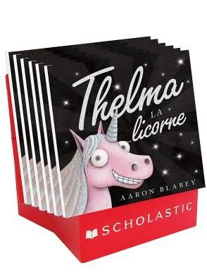 Cover for Aaron Blabey · Thelma La Licorne Pr?sentoir de Comptoir 6 Exemplaires (Paperback Bog) (2018)