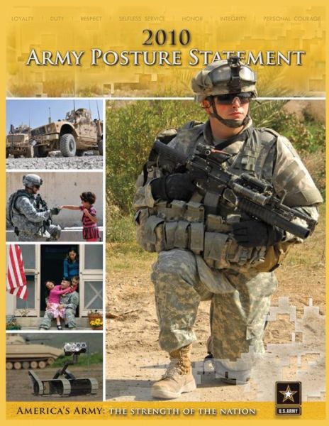 Cover for United States Army · 2010 Army Posture Statement (Paperback Book) (2012)