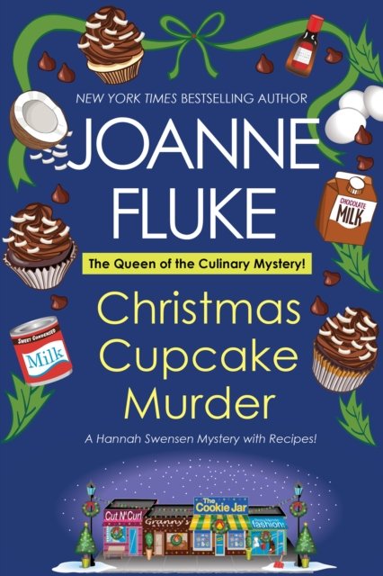Cover for Joanne Fluke · Christmas Cupcake Murder: A Festive &amp; Delicious Christmas Cozy Mystery - A Hannah Swensen Mystery (Pocketbok) (2023)
