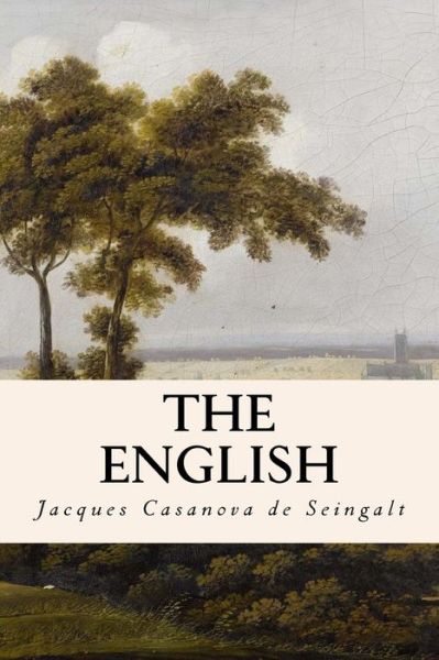 Cover for Jacques Casanova De Seingalt · The English (Pocketbok) (2015)